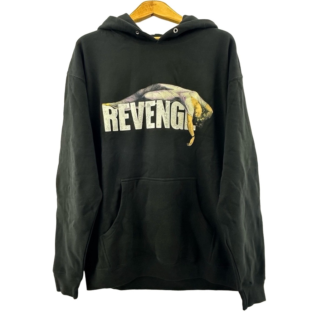 Revenge Gallery Nightmare Hoodie Black‎ Large – Graphic, Rare Streetwear New